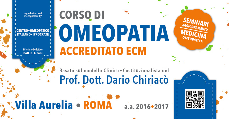 Corso di Omeopatia 2016/2017