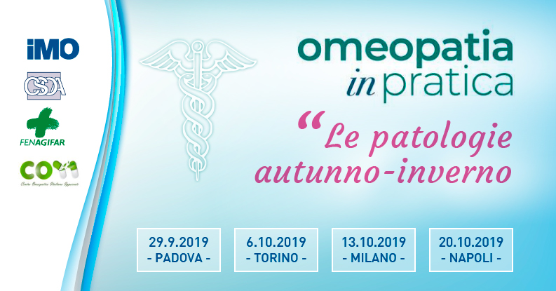 Corso per farmacisti “Omeopatia in pratica le patologie autunno-invero”